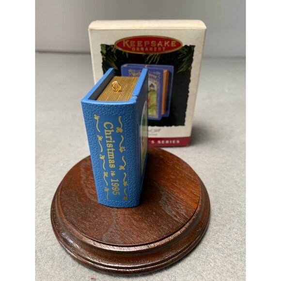 Hallmark Keepsake Ornament 1995 Mother Goose Jack & Jill Collectors Series Minia - Picture 4 of 7